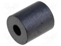 Ferrite  sleeve, L  5mm, Øint  1.3mm, Øout  3.5mm, 37