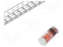 Diode  switching, SMD, 100V, 0.15A, 8ns, MELF quadro, Ufmax  0.86V