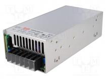Power supply  switched-mode, modular, 645W, 15VDC, 43A, OUT  1, 88%