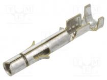 Contact, female, brass, tinned, 0.5....2mm2, Universal MATE-N-LOK