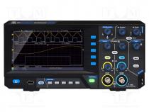 Oscilloscope  digital, DSO, Ch  2, 5MHz, 100Msps, 10kpts, automatic