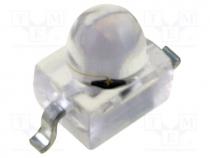 IR transmitter, 940nm, transparent, 40mW, 12, SMD, 100mA, 1.3....1.5V