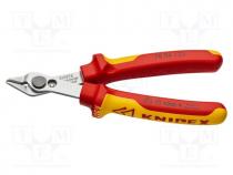 Pliers, side,cutting,insulated,precision, 125mm, Conform to  VDE