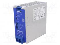 Power supply  switched-mode, for DIN rail, 120W, 24VDC, 5A, 89....91%