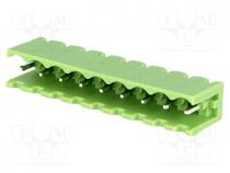 Pluggable terminal block, Contacts ph  5mm, ways  9, straight