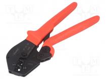 Tool  for crimping, insulated solder sleeves, 35....50mm2