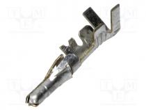 Contact, male, tinned, 20AWG....14AWG, Standard .093", cut from reel