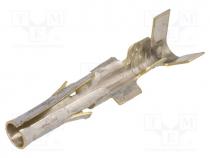 Contact, female, tinned, 20AWG....14AWG, Standard .093", crimped