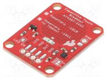 Sensor  touch, capacitive, 1.8....5VDC, Ch  1, IC  AT42QT1011, screw