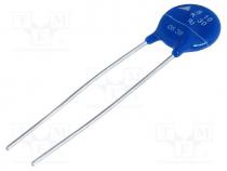 Varistor  metal-oxide, THT, 30VAC, 38VDC, 47V, 500A, -40....105C, 4.4J