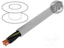 Wire, ÖLFLEX® CLASSIC 110, 10G0.5mm2, unshielded, 300V,500V, Cu