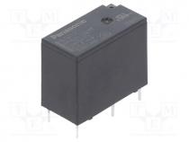Relay  electromagnetic, SPST-NO, Ucoil  12VDC, Icontacts max  10A