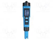 Meter  pH, LED, 0,00....14,00pH, 0....50C, Accur  1,0C, IP65