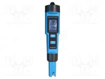 Meter  pH, LED, 0,00÷14,00pH, 0÷50C, Accur  1,0C, IP65