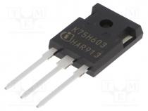 Transistor  IGBT, 600V, 75A, 428W, TO247-3, single transistor