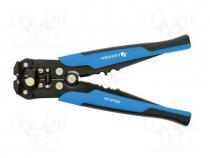 Multifunction wire stripper and crimp tool, 0.2....6mm2, 205mm