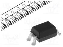 Optocoupler, SMD, Ch  1, OUT  transistor, Uinsul  5kV, Uce  70V