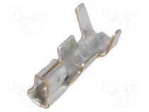 Contact, female, phosphor bronze, tinned, 0.05....0.33mm2, EH, 3A