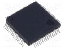 IC  ARM microcontroller, 80MHz, LQFP64, 1.71....3.6VDC, 1MBFLASH