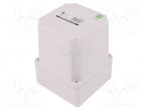 Enclosure  multipurpose, X  105mm, Y  105mm, Z  140mm, INDUSTRIAL