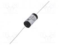 Capacitor  polypropylene, 2.2uF, 400VDC, 2%, Ø16.6x29mm, -25÷85C