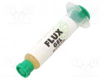 Flux  rosin based, RMA, gel, plastic container, 10ml