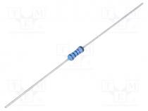 Resistor  thin film, THT, 10k, 600mW, 1%, Ø2.5x6.5mm, -55....155C
