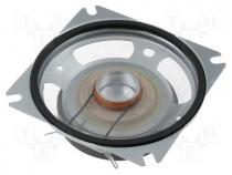 Loudspeaker, waterproof, 20W, 4, 83x83x29mm, 200....5000Hz, Ø  85.5mm
