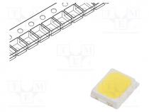 LED, SMD, 2835, white, 24÷26lm, 4750-5000(typ)-5300K, 120, 60mA