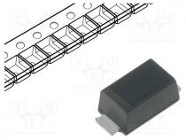 Diode  Schottky rectifying, SMD, 60V, 1A, subSMA, reel,tape