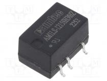 Converter  DC/DC, 1W, Uin  10.8....13.2V, Uout  15VDC, Iout  67mA, SMT