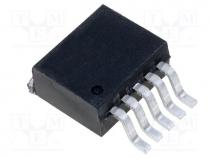 IC  voltage regulator, LDO,adjustable, 0.6....5V, 3A, TO263-5, SMD