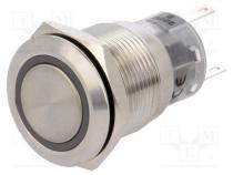 Switch  vandal resistant, Pos  2, SPDT, 0.5A/220VAC, 1A/24VDC, IP67