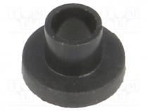 Insulating bushing, TO3, UL94V-0, D  7.1mm, -40....250C, 30kV/mm