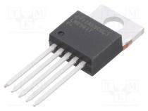 IC  voltage regulator, LDO,adjustable, 5....20V, 1A, TO220-5, THT