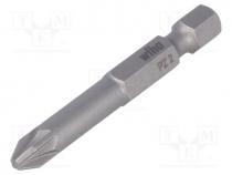 Screwdriver bit, Pozidriv®, PZ0, Overall len  50mm, PROFESSIONAL