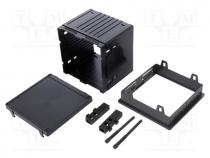 Enclosure  panel, X  96mm, Y  96mm, Z  75mm, ABS,polycarbonate,PPO