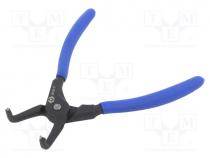 Pliers, for circlip, internal, 19....60mm, Pliers len  175mm, angular