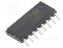 IC  driver, PFC controller, SO16, -600....800mA, 700V, Uoper  10.6....23V