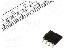 IC  operational amplifier, 5.1MHz, Ch  2, SO8, 2.5....6VDC, reel,tape