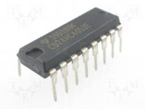 Integrated circuit, dual 4cha analog mux/demux DIP16