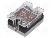 Relay  solid state, Ucntrl  3....32VDC, 25A, 5....240VDC, ASR