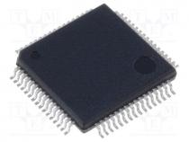 IC  STM32 ARM microcontroller, 168MHz, LQFP64, 1.8....3.6VDC