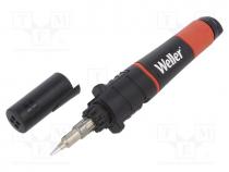 Soldering iron  gas, 25....75W, 1300C, Tip temp  454C, Shape  flat