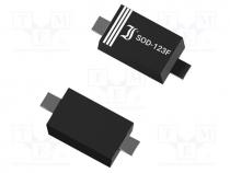 Diode  Zener, 0.5W, 30V, SMD, reel,tape, SOD123F, single diode