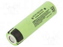 Re-battery  Li-Ion, 18650,MR18650, 3.6V, 3350mAh, Ø18.2x65mm