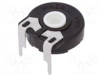 Potentiometer  mounting, single turn,horizontal, 5k, 250mW, 20%