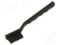 Brush, ESD, L  180mm, Bristle len  16mm