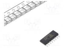 IC  audio amplifier, 10÷15VDC, Ch  1, Amp.class  D, SO16