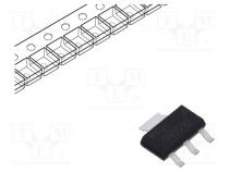 Transistor  N-MOSFET, unipolar, 100V, 3A, Idm  18A, 8W, SC73,SOT223